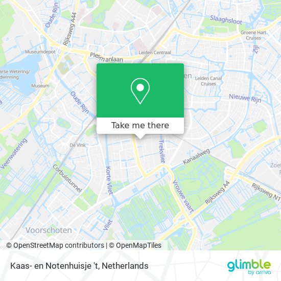 Kaas- en Notenhuisje 't map