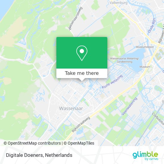 Digitale Doeners map