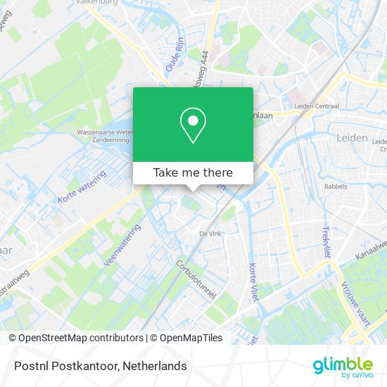 Postnl Postkantoor map