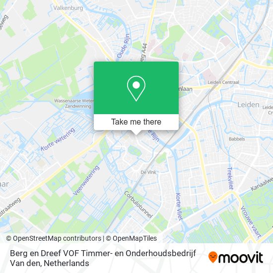 Berg en Dreef VOF Timmer- en Onderhoudsbedrijf Van den map