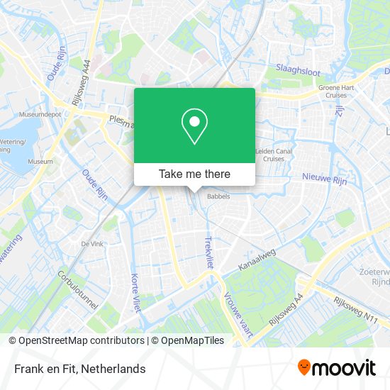 Frank en Fit map