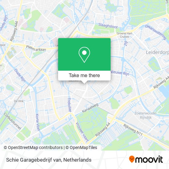 Schie Garagebedrijf van map