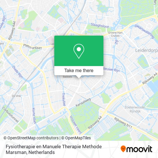 Fysiotherapie en Manuele Therapie Methode Marsman map