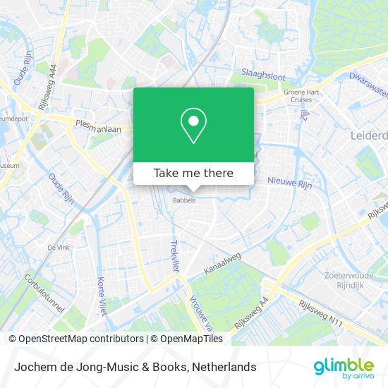 Jochem de Jong-Music & Books map