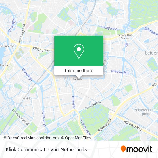 Klink Communicatie Van map