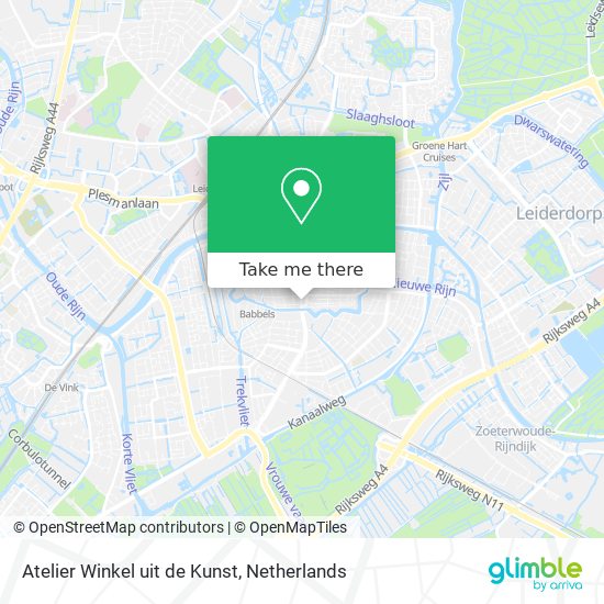 Atelier Winkel uit de Kunst map