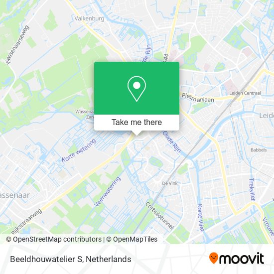 Beeldhouwatelier S map