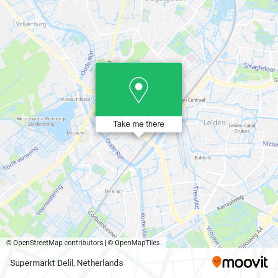 Supermarkt Delil map