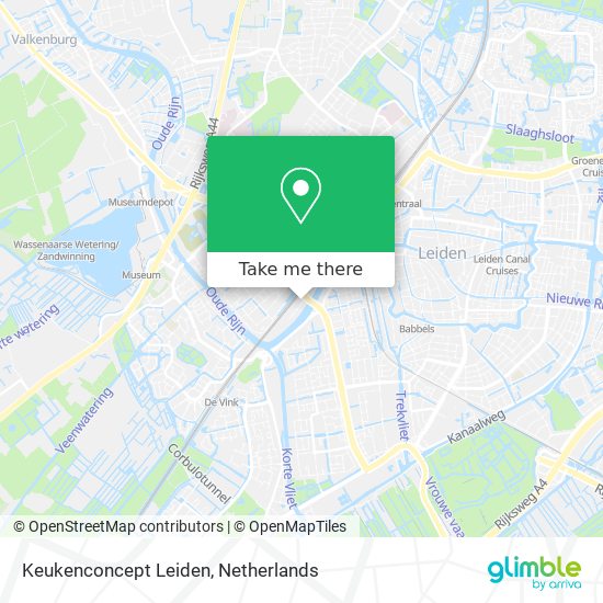 Keukenconcept Leiden Karte