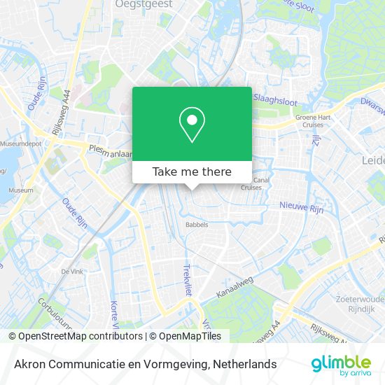 Akron Communicatie en Vormgeving map