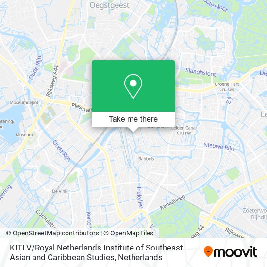 KITLV / Royal Netherlands Institute of Southeast Asian and Caribbean Studies map