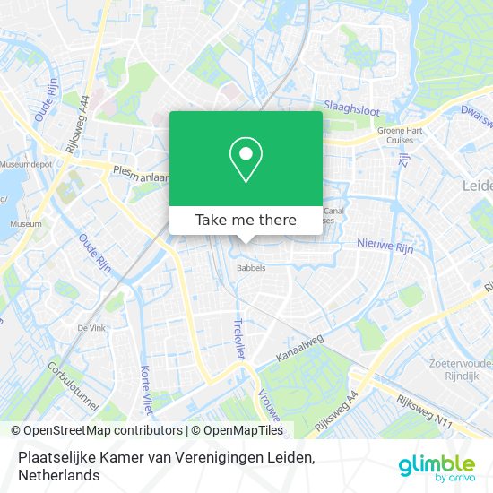 Plaatselijke Kamer van Verenigingen Leiden map