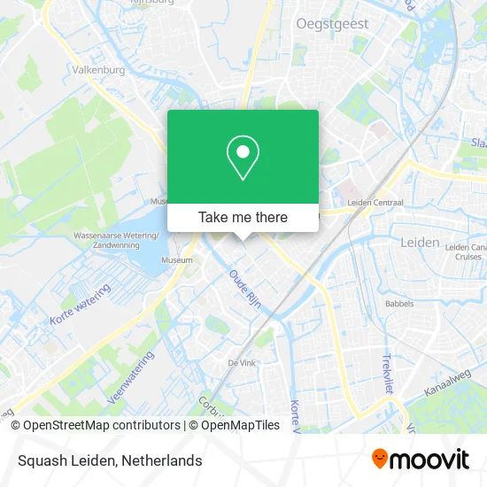 Squash Leiden map