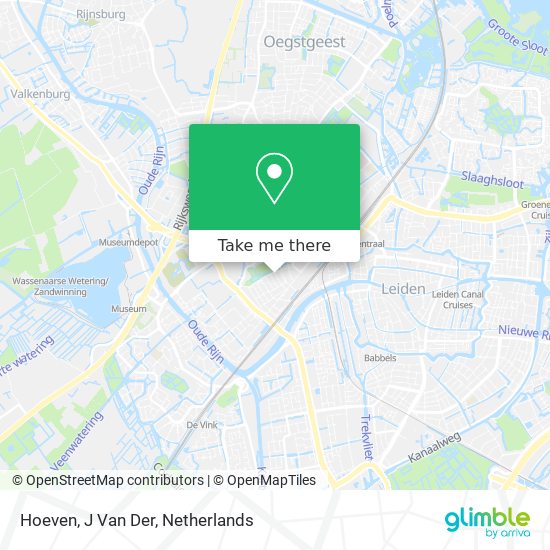 Hoeven, J Van Der map