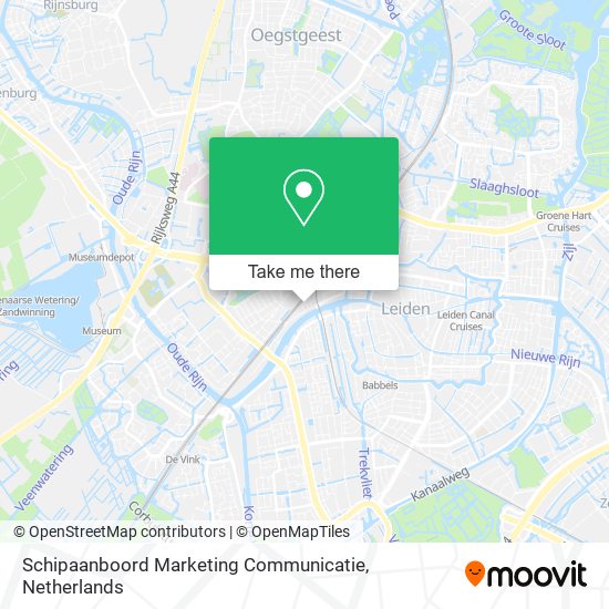 Schipaanboord Marketing Communicatie Karte