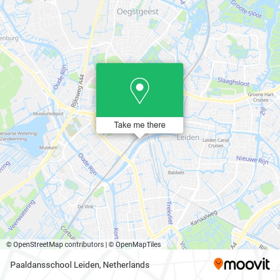 Paaldansschool Leiden Karte