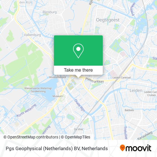 Pgs Geophysical (Netherlands) BV map