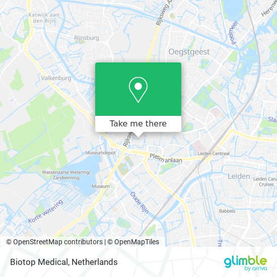 Biotop Medical map