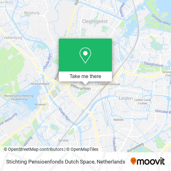 Stichting Pensioenfonds Dutch Space map