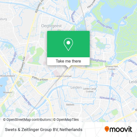 Swets & Zeitlinger Group BV map