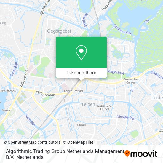 Algorithmic Trading Group Netherlands Management B.V. Karte