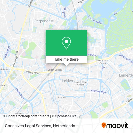 Gonsalves Legal Services map