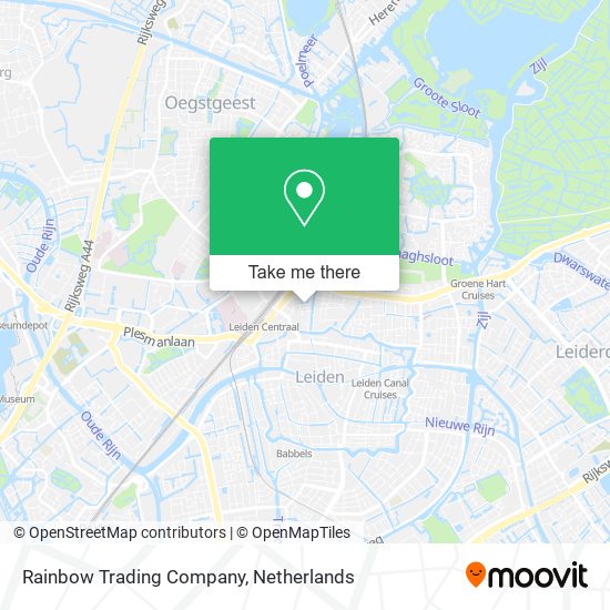 Rainbow Trading Company map