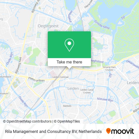 Rila Management and Consultancy BV Karte