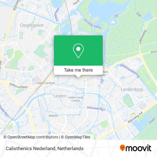 Calisthenics Nederland Karte