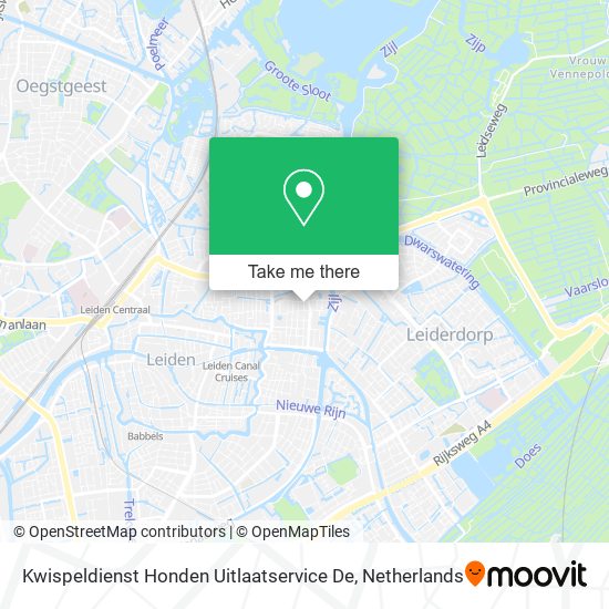 Kwispeldienst Honden Uitlaatservice De map