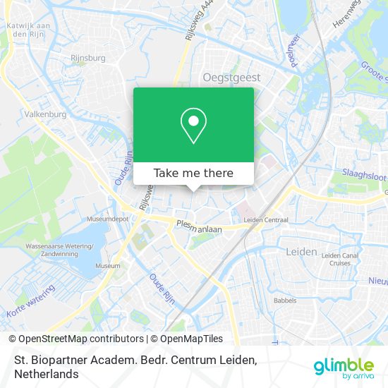 St. Biopartner Academ. Bedr. Centrum Leiden map