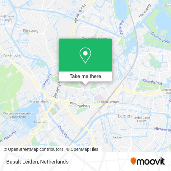 Basalt Leiden map