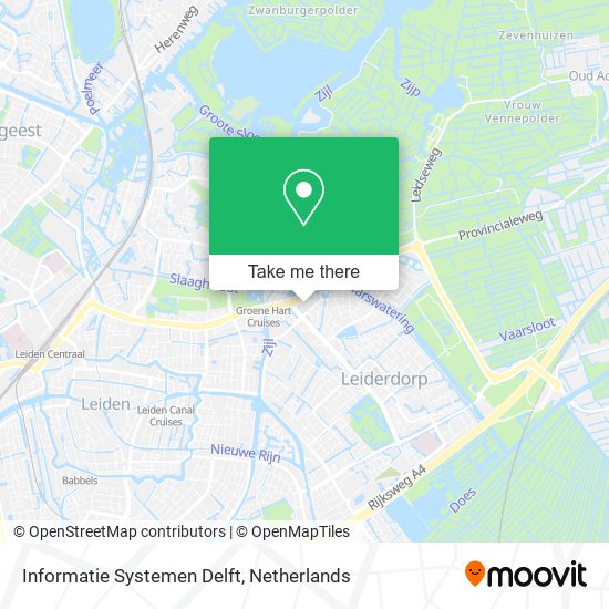 Informatie Systemen Delft map