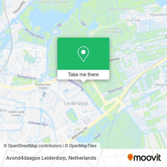 Avond4daagse Leiderdorp map