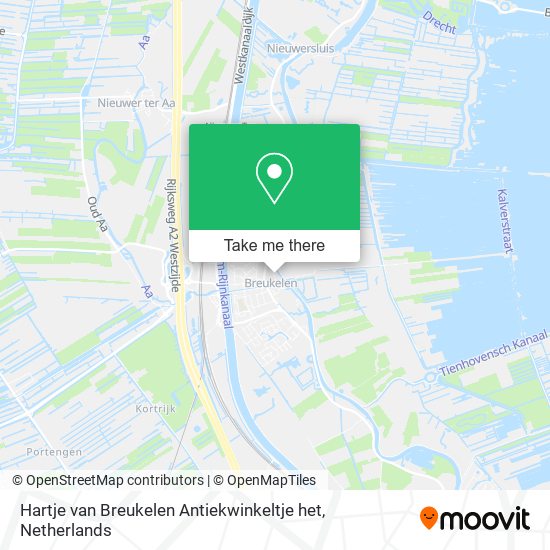 Hartje van Breukelen Antiekwinkeltje het map