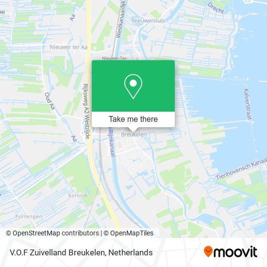 V.O.F Zuivelland Breukelen map