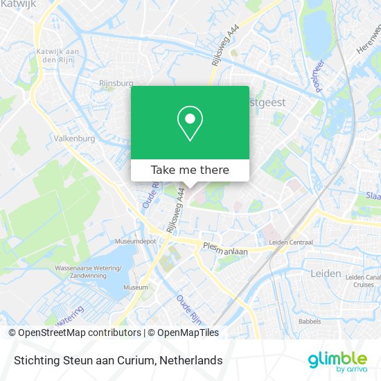 Stichting Steun aan Curium Karte