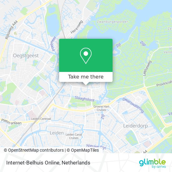 Internet-Belhuis Online map