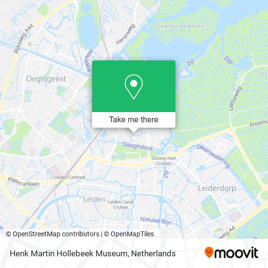 Henk Martin Hollebeek Museum Karte