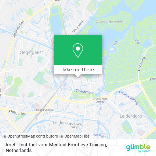 Imet - Instituut voor Mentaal-Emotieve Training map