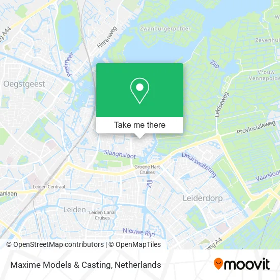 Maxime Models & Casting map