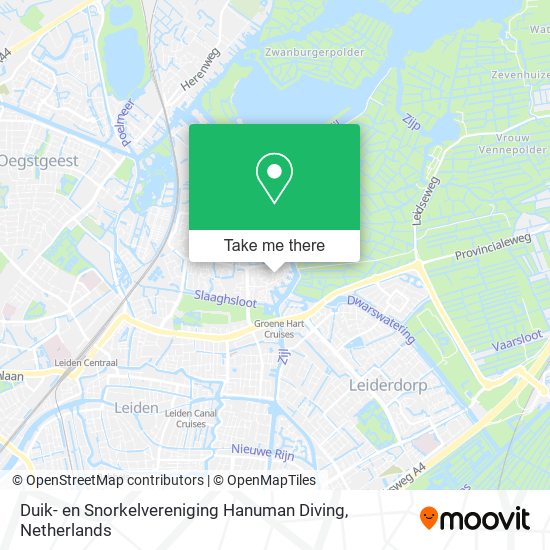 Duik- en Snorkelvereniging Hanuman Diving Karte