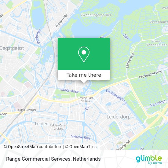 Range Commercial Services map