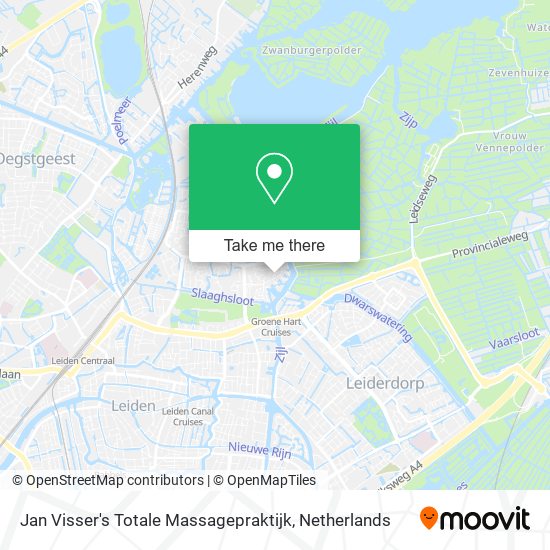 Jan Visser's Totale Massagepraktijk map