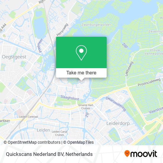 Quickscans Nederland BV map