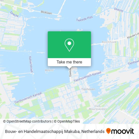 Bouw- en Handelmaatschappij Makuba map