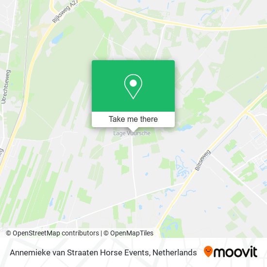 Annemieke van Straaten Horse Events map