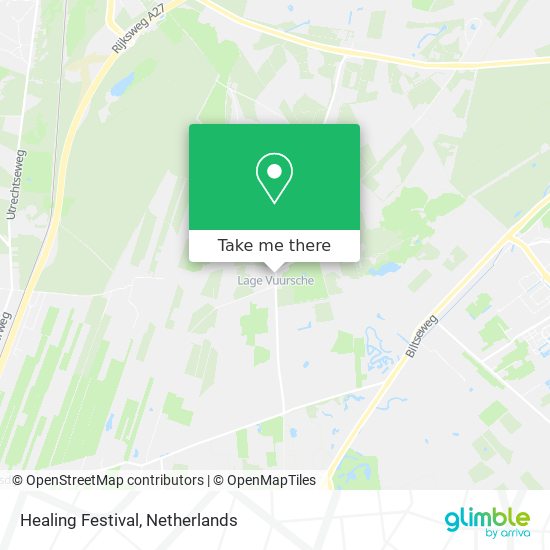 Healing Festival map
