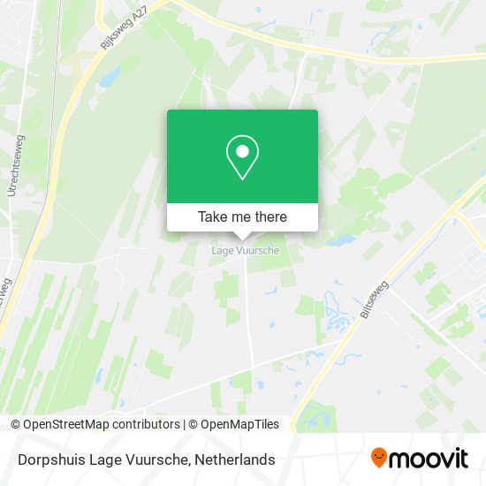 Dorpshuis Lage Vuursche map