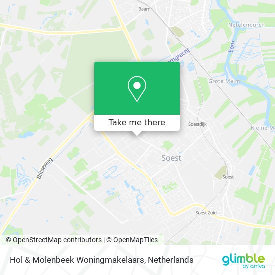 Hol & Molenbeek Woningmakelaars map